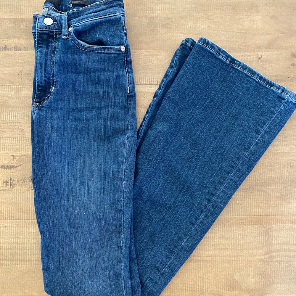 Banana Republic High Rise Flare size 25
